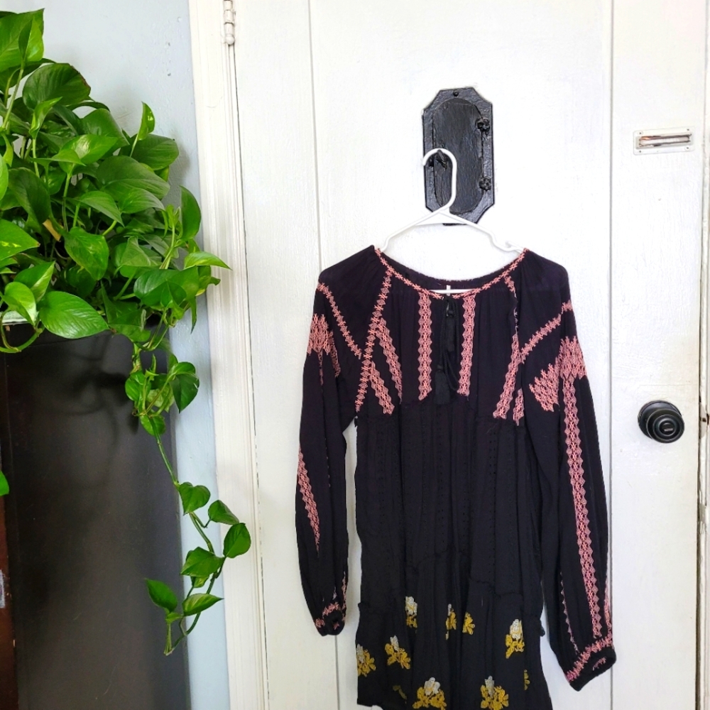 FREE PEOPLE " FREE HORSES " MINI DRESS